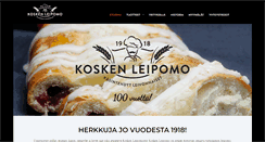 Desktop Screenshot of koskenleipomo.fi